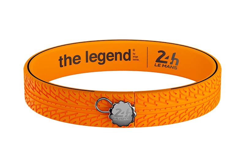 bracelet the legend 24h orange mécanique